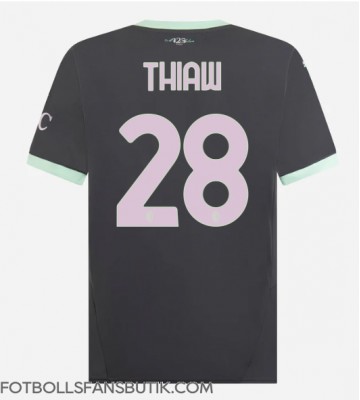 AC Milan Malick Thiaw #28 Replika Tredje Tröja 2024-25 Kortärmad